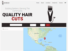 Tablet Screenshot of gentlemenscutz.com